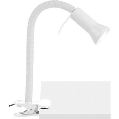 Brilliant Antony Klemmleuchte  Energiesparlampe  E14 40 W Weiß