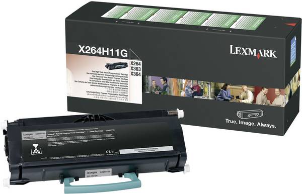 Lexmark Rückgabe Tonerkassette X264 X363 X364 Original  Schwarz 9000 Seiten X264H11G