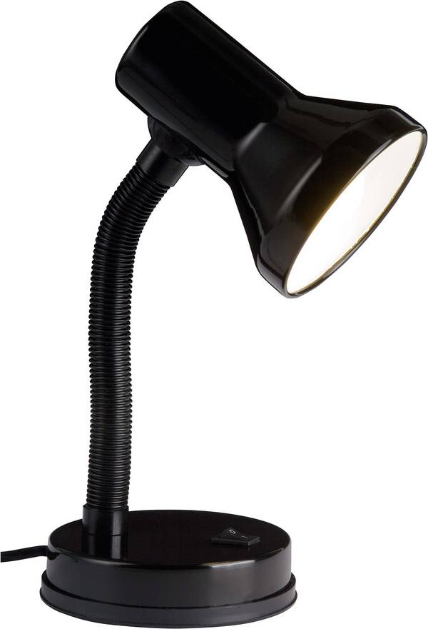 Brilliant unior Tischlampe  Energiesparlampe, Glühlampe  E27 40 W Schwarz
