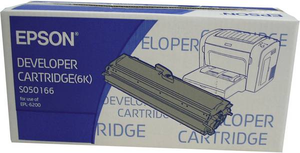 Epson S050166 - Schwarz - original - Entwickler-Patrone