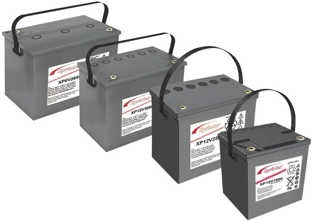 GNB Sprinter XP12V2500 NAXP122500HP0FA Bleiakku 12 V 69.5 Ah Blei-Vlies ...