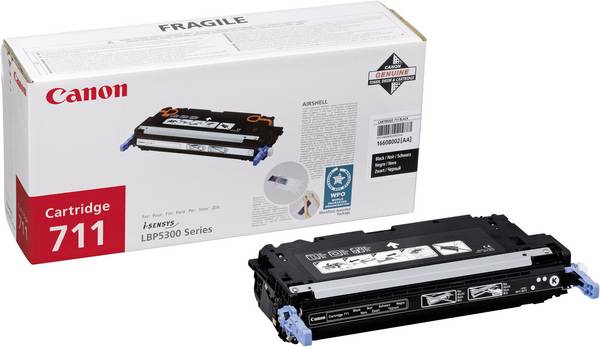Canon Toner 711BK Original  Schwarz 6000 Seiten 1660B002