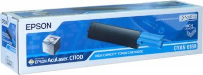 Epson C13S050189 - TonerpatroneToner Cyan S050189 AcuBrite Hohe Kapazität-2