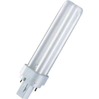 OSRAM Energiesparlampe EEK: G (A - G) G24d-2 153 mm 230 V 18 W = 85 W Warmweiß Röhrenform  1 St.