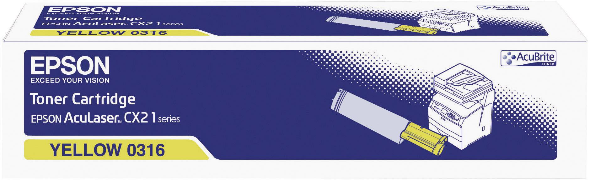 Epson Toner C13S050316 yellow-0