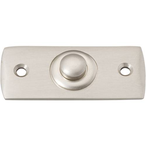 Heidemann 70409 Klingeltaster 1fach Vernickelt 24 V/1 A