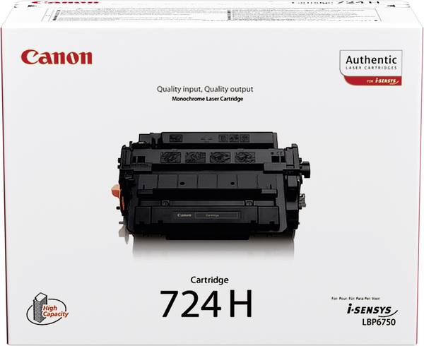 Canon CRG-724H - Schwarz - original - Tonerpatrone