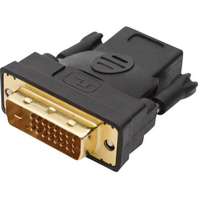 club3D CAA-DMD>HFD3 DVI / HDMI Adapter [1x DVI-Stecker 24+1pol. - 1x HDMI-Buchse] Weiß  