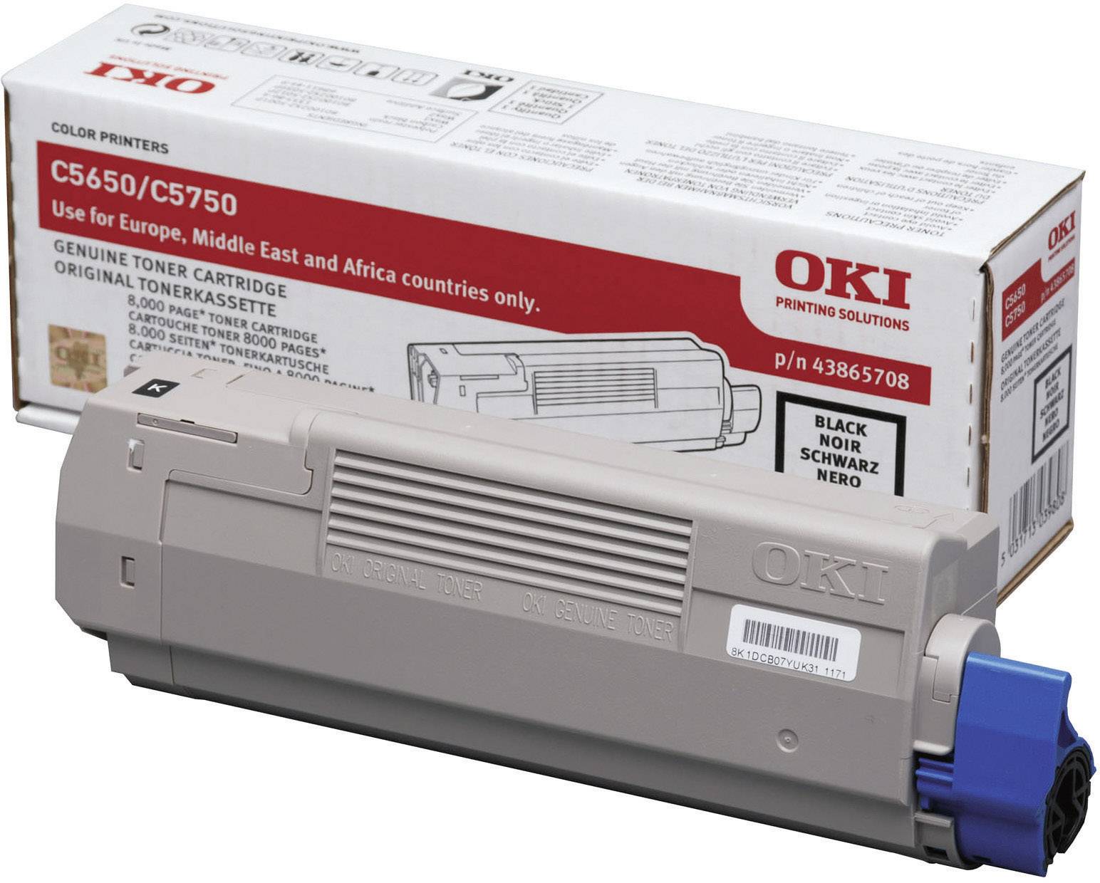 OKI - Schwarz - original - Tonerpatrone - für C5650dn-0
