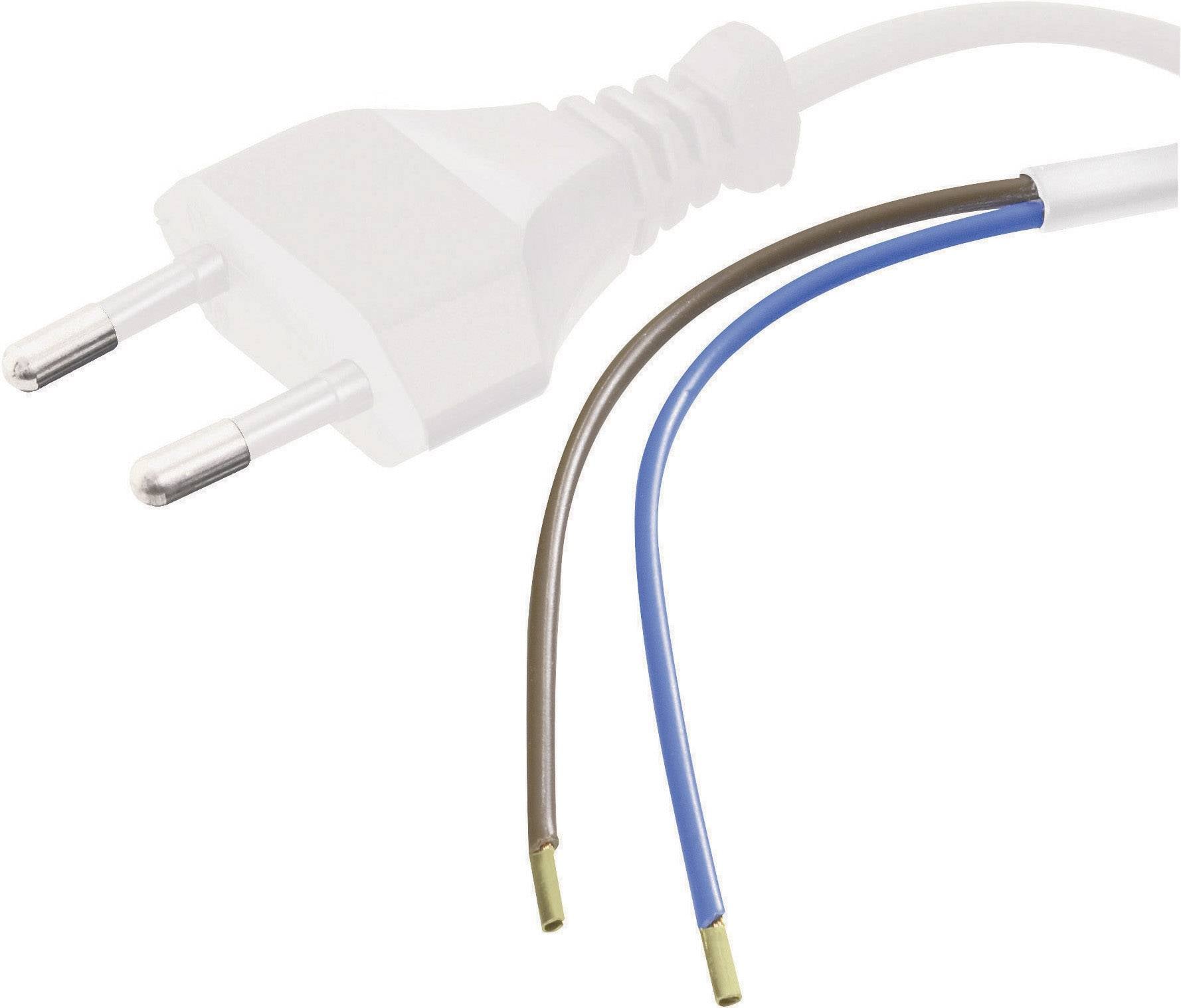 HAWA 1008201 Strom Anschlusskabel Weiß 1.50 m