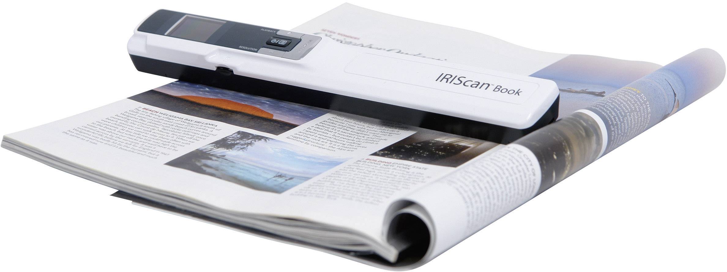 IRIS by Canon IRIScan™ Book 3 Dokumentenscanner A4 300 x 900 dpi USB, microSD, microSDHC-4