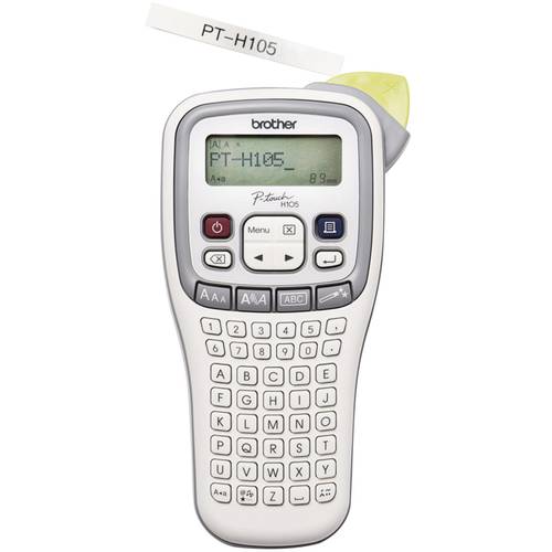 Thumbnail - Brother P-Touch H 105 Beschriftungsgerät Geeignet für Schriftband: TZe 3.5 mm, 6 mm, 9 mm, 12 mm