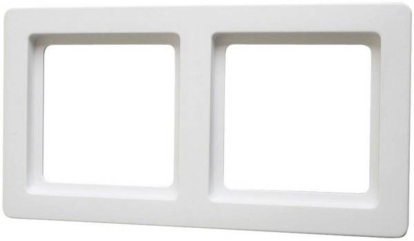 Berker Rahmen 10126089 polarweiss samt