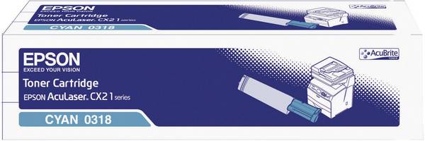 Epson - Cyan - Original - Tonerpatrone - für AcuLaser C1100, CX21N, CX21NC, CX21NF, CX21NFC, CX21NFCT, CX21NFT