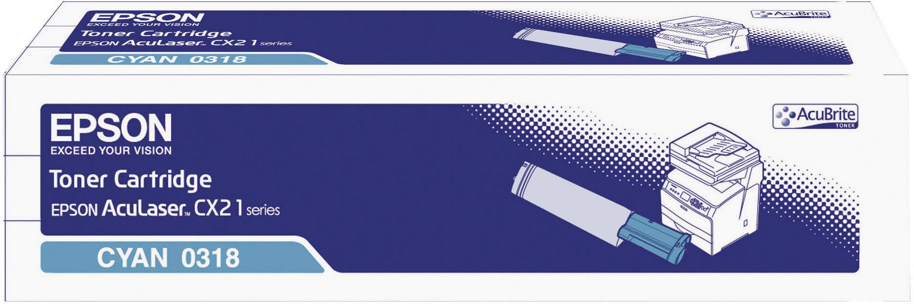 Epson - Cyan - Original - Tonerpatrone - für AcuLaser C1100, CX21N, CX21NC, CX21NF, CX21NFC, CX21NFCT, CX21NFT-0