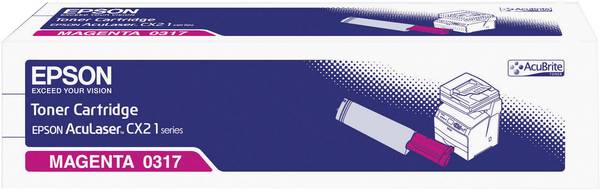 Epson C13S050317 Toner cartridge 1 x magenta for AcuLaser C1100, CX21NF (SO50317)