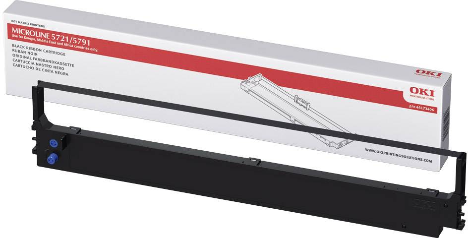 OKI Farbband 44173406 Original ML5721 ML5791 Passend für Geräte des Herstellers: OKI Schwarz 1 St.