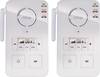 m-e modern-electronics FS 2.1 Gegensprechanlage Funk 446 MHz 2000 m Weiß