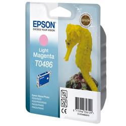 Image of Epson Tinte T0486 Original Light Magenta C13T04864010