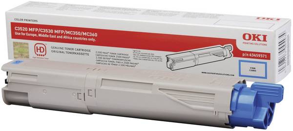 OKI - Cyan - original - Tonerpatrone - für OKI MC350, MC360