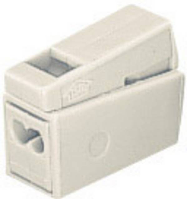 WAGO 224-112  Leuchtenklemme flexibel: 0.5-2.5 mm² starr: 1-2.5 mm² Polzahl: 3 1 St. Weiß