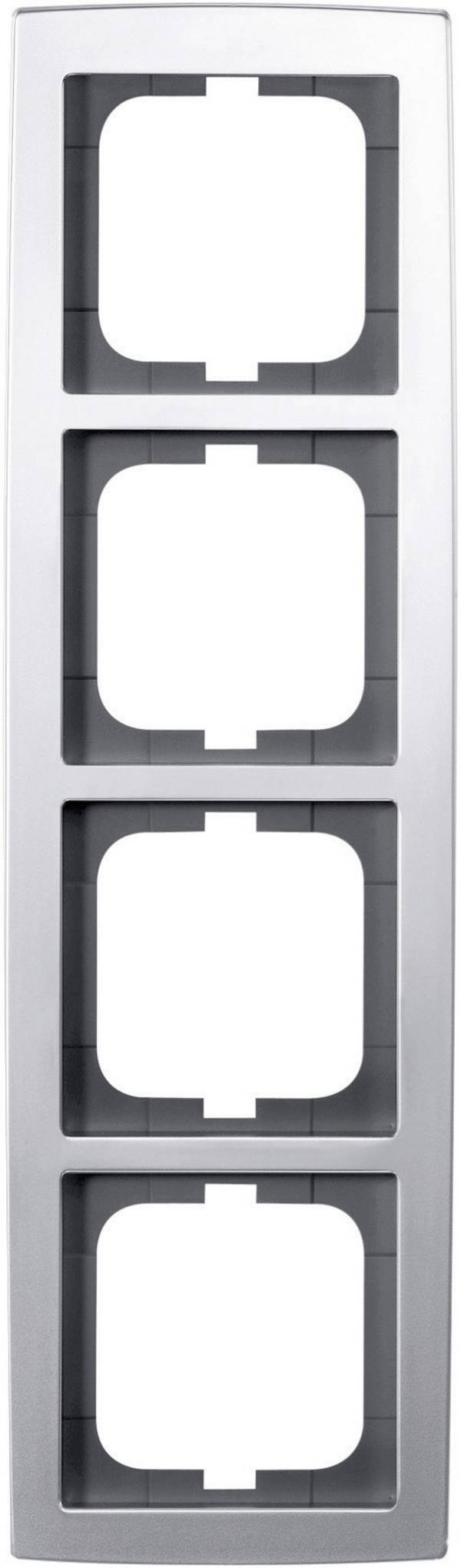 Busch-Jaeger 4fach Rahmen   Solo Chrom 2CKA001754A4107  1 St.