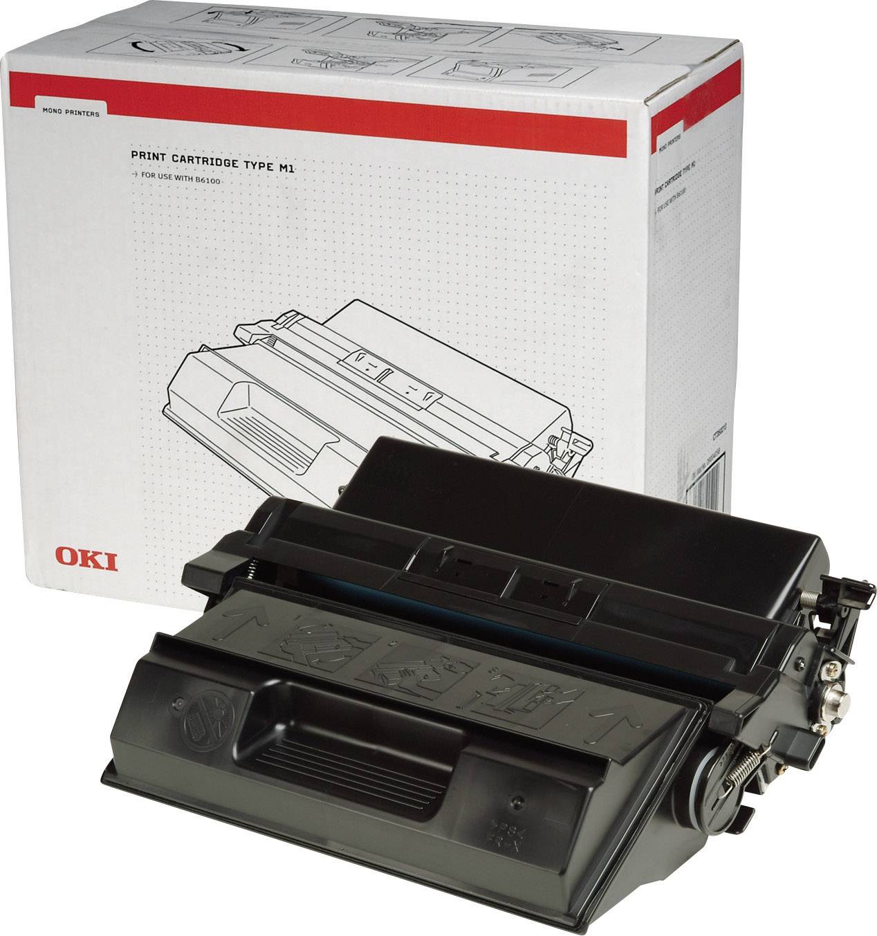 OKI - Schwarz - Original - Tonerpatrone - für B6100-0