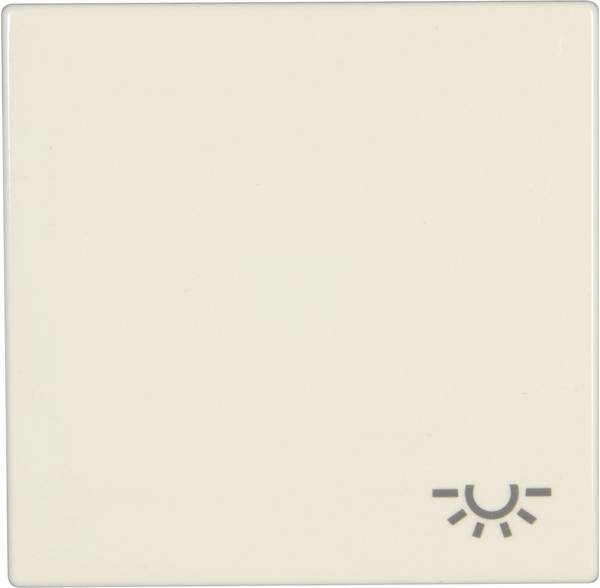 Jung  Abdeckung Symbolwippe "Licht" LS 990, LS design, LS plus Creme-Weiß LS 990 L 1 St.