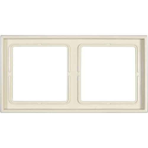 Jung 2fach Rahmen LS 990 Creme-Weiß LS982W 1 St.