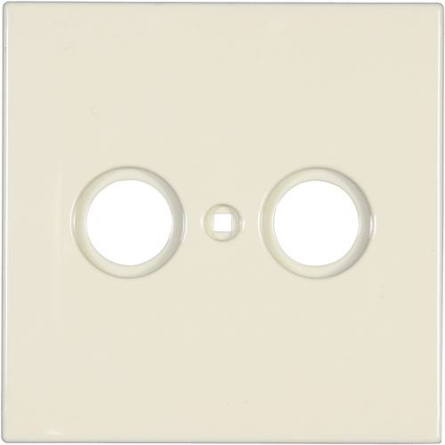 Jung Abdeckung TV-, Radio-Steckdose LS 990, LS design, LS plus Creme-Weiß LS 990 TV 1 St.