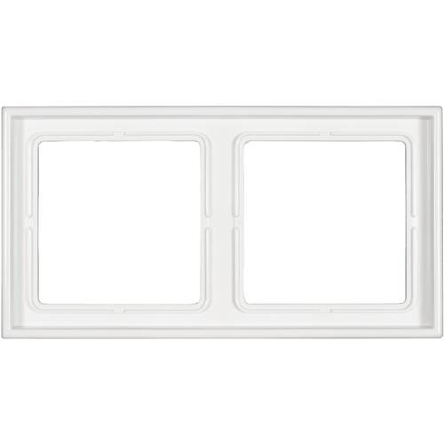 Jung 2fach Rahmen LS 990 Alpinweiß LS 982 WW 1 St.