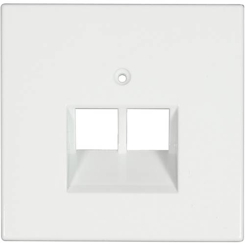 Jung Abdeckung UAE-/IAE-/ISDN-Steckdose LS 990, LS design, LS plus Alpinweiß LS969-2 UA WW 1 St.