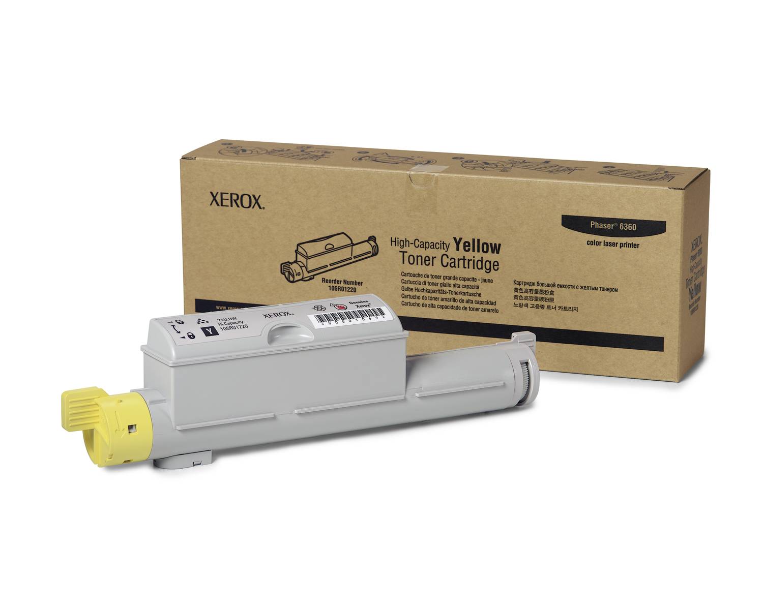 Xerox Phaser 6360 - Mit hoher Kapazität - Gelb-1