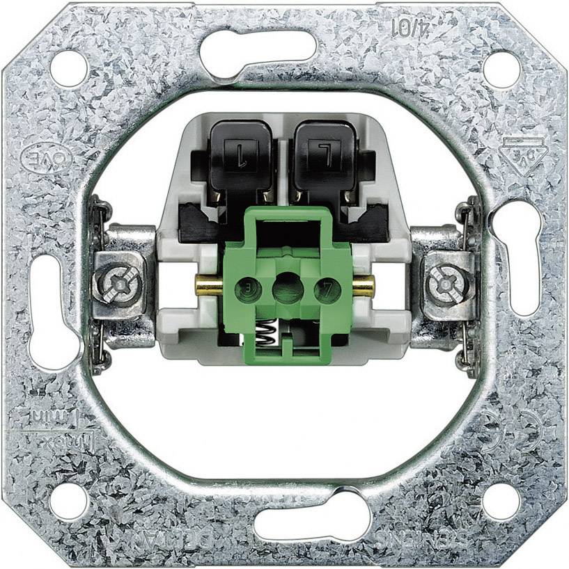 Siemens Schalterprogramm Einsatz Taster Aluminium (Metallic) 5TD2120 1 St.