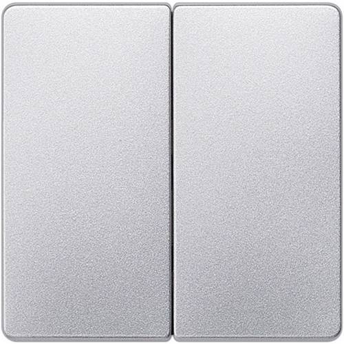 Thumbnail - Siemens Schalterprogramm Abdeckung Serienschalter Delta Aluminium (Metallic) 5TG6245 1 St.