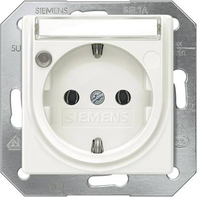 Siemens  Einsatz Schutzkontakt-Steckdose Delta Weiß 5UB1560