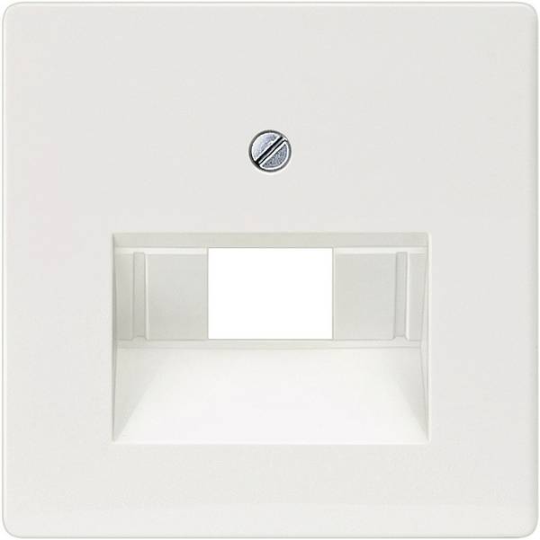 Siemens Schalterprogramm  Abdeckung UAE-/IAE-/ISDN-Steckdose  Weiß 5TG2545 1 St.