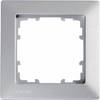 Siemens Schalterprogramm 1fach Rahmen Delta Aluminium (Metallic) 5TG25513 1 St.