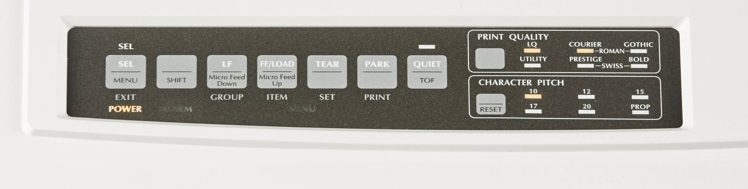 OKI ML 3390 eco Nadeldrucker 390 Zeichen/s 24-Nadel-Druckkopf, Schmaler Einzug, Druckbreite 80 Zeichen USB, Parallel-3