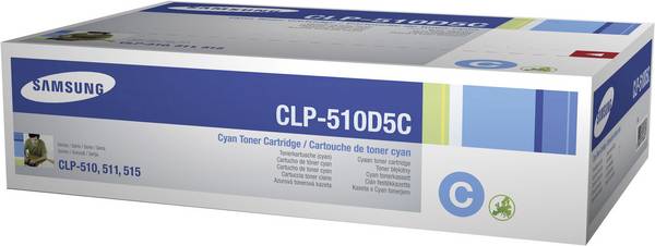 Samsung CLP-510D5C - Cyan - Original - Tonerpatronefür CLP-510 - 510N