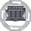 Gira Einsatz TAE 3f sw Einsatz 003310 Krallen/Schraubbef