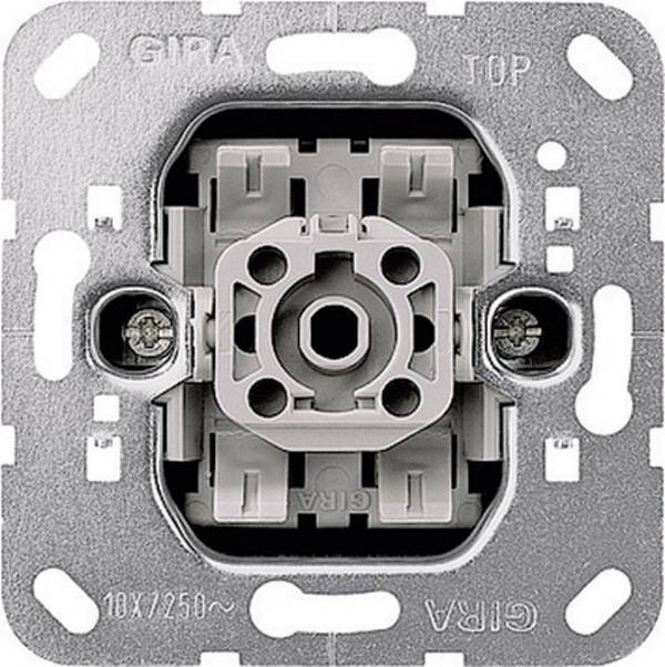 GIRA Schalterprogramm  Einsatz Kreuzschalter Standard 55, E2, Event Klar, Event, Event Opak, Esprit, ClassiX, System 55 Bunt 010700 1 St.