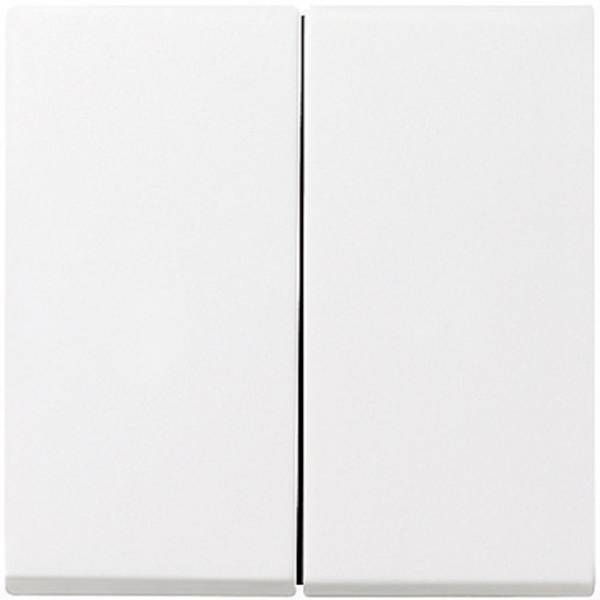 GIRA  Abdeckung Serienschalter System 55, Standard 55, E2, Event, Event Klar, Event Opak, Esprit, ClassiX Sauber-Weiß (glänzend) 029503 1 St.