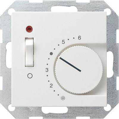 GIRA  Einsatz Thermostat System 55, Standard 55, E2, Event, Event Klar, Event Opak, Esprit, ClassiX Sauber-Weiß (glänzen