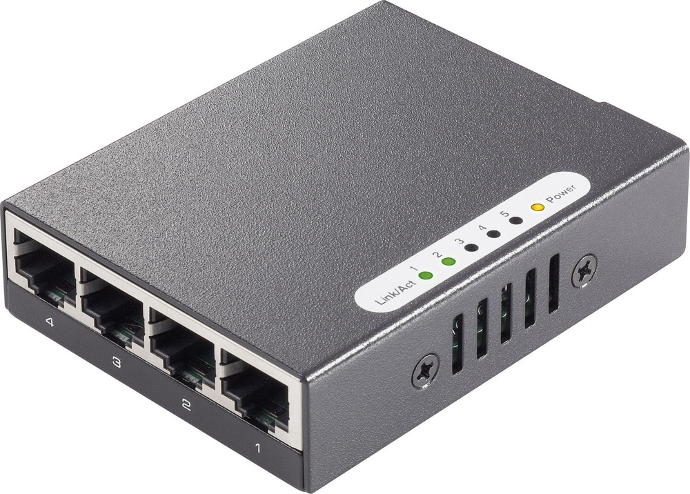 Netzwerk Switch RJ45 CE mini mit 5 Port 1 Gbit/s kaufen