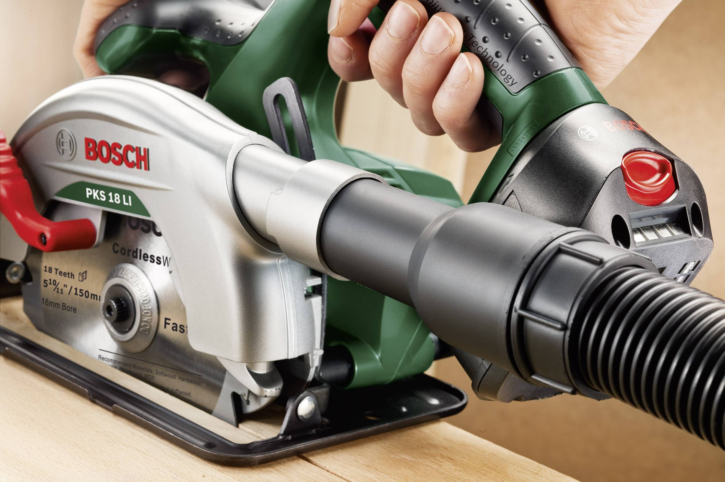 Bosch Home and Garden PKS 18 LI (Baretool) Akku-Handkreissäge Schnitttiefe max. (90°) 48 mm B-Ware (beschädigte / fehlen-3