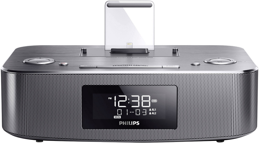 Philips DC295 UKWRadio mit LightningDockingstation für