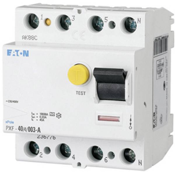 Eaton 236772 PXF-25/4/003-A Fehlerstrom-Schutzschalter A 4polig 25 A 0.03 A 400 V