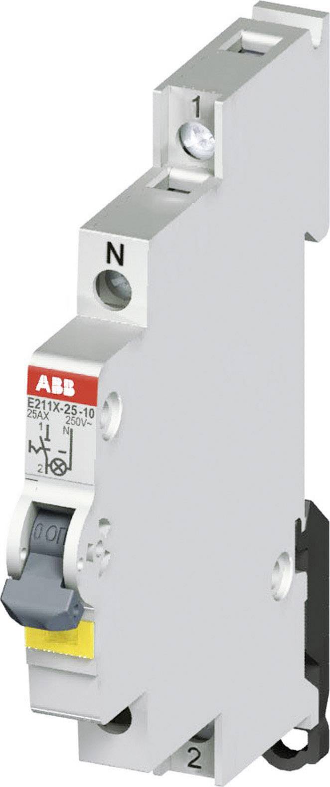 ABB Ausschalter 16A, 1-POL.  E211X-16-10 mit Leuchte (alt: E221-10X)