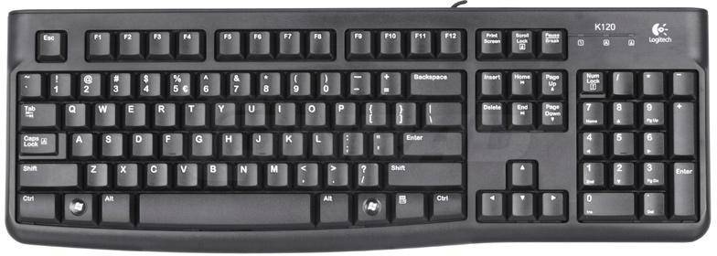Logitech OEM K120 Keyboard for Business, USB, US-0